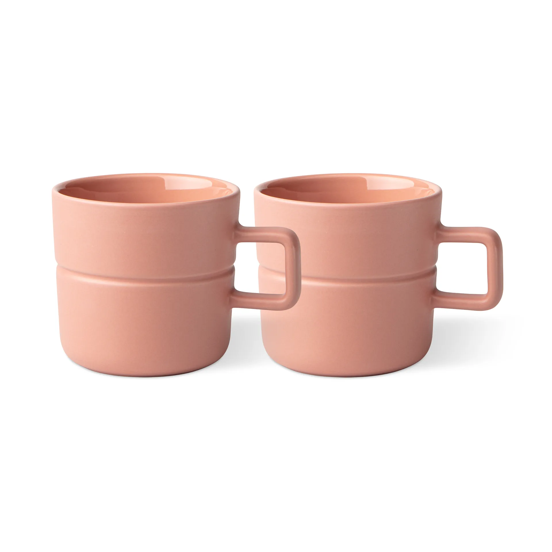 Lines mugg 30 cl 2-pack, Rosa NJRD