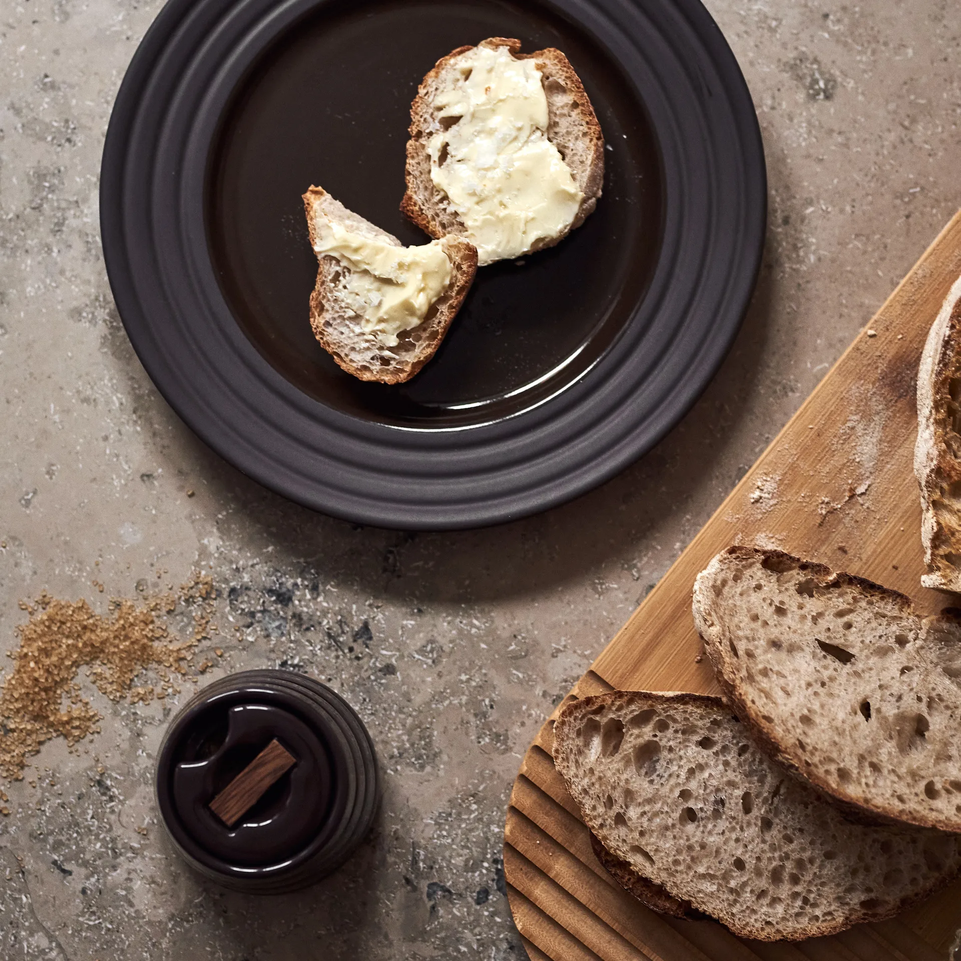 Lines sockerskål, Brun NJRD