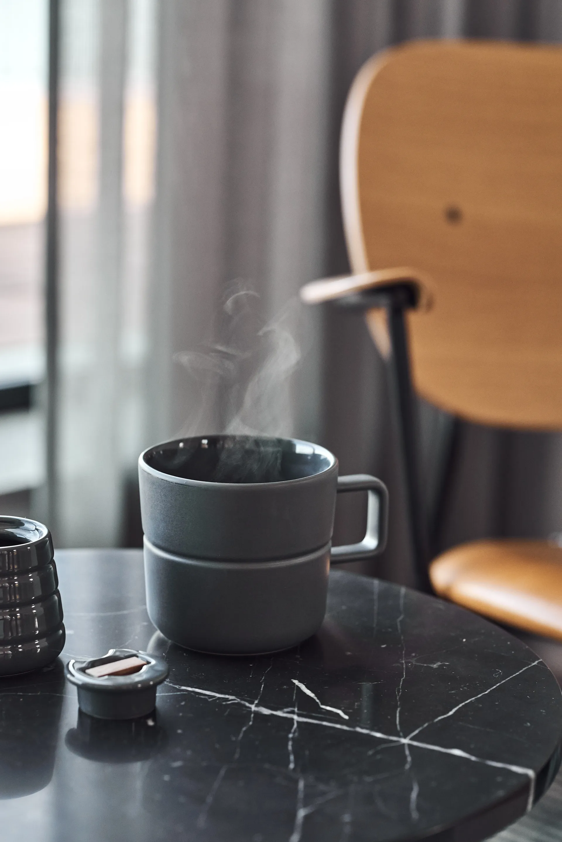 Lines sockerskål, Mörkgrå NJRD