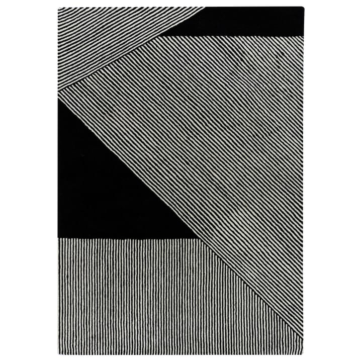 Stripes ullmatta svart, 200x300 cm NJRD