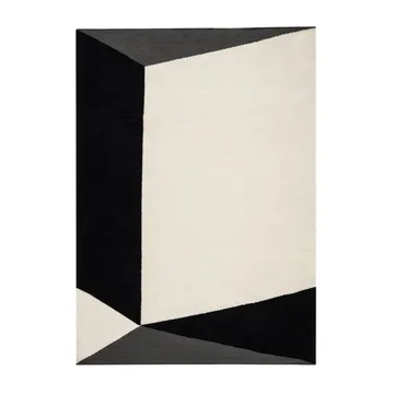 NJRD Triangles blocks kelimmatta naturvit 170×240 cm