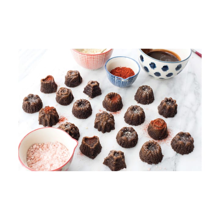 Nordic Ware Bundt Tea Cakes and Candy bakform, Guld Nordic Ware