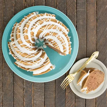Nordic Ware heritage bundt bakform silver - 2,4 L - Nordic Ware