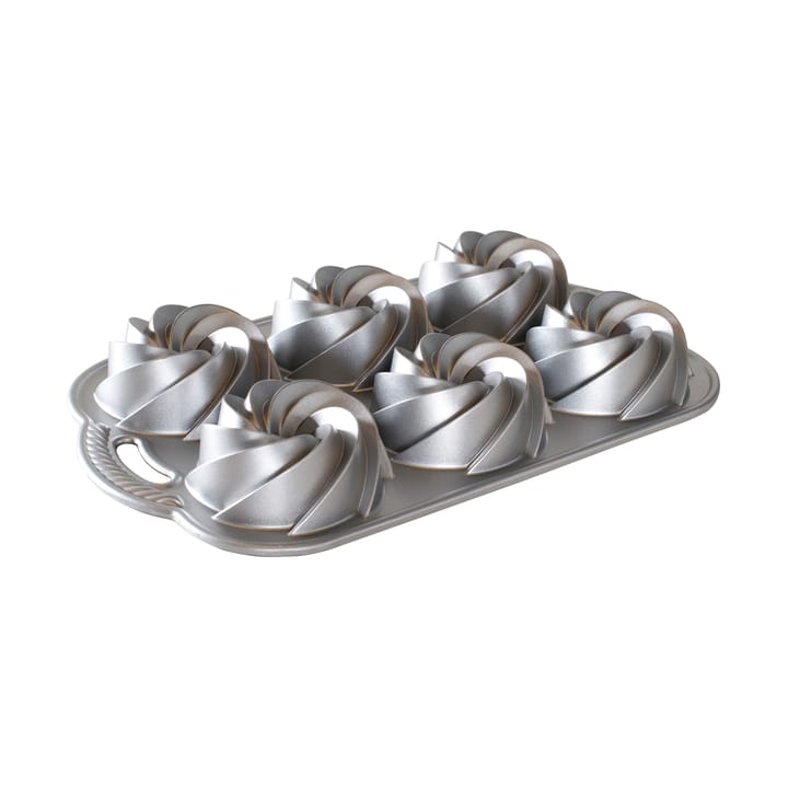 Nordic Ware Heritage bundtlette bakform - Silver - Nordic Ware