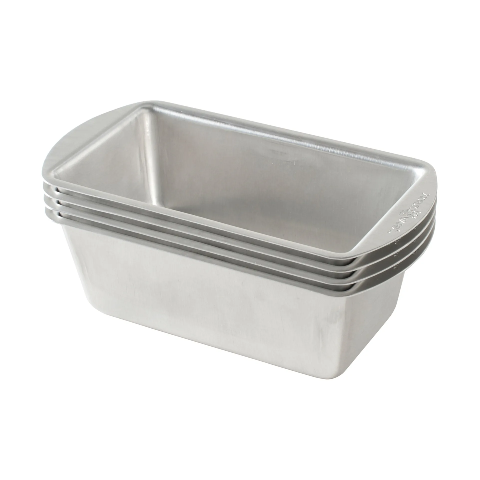 Nordic Ware Naturals Mini Loaf brödform 4-pack, Aluminium Nordic Ware