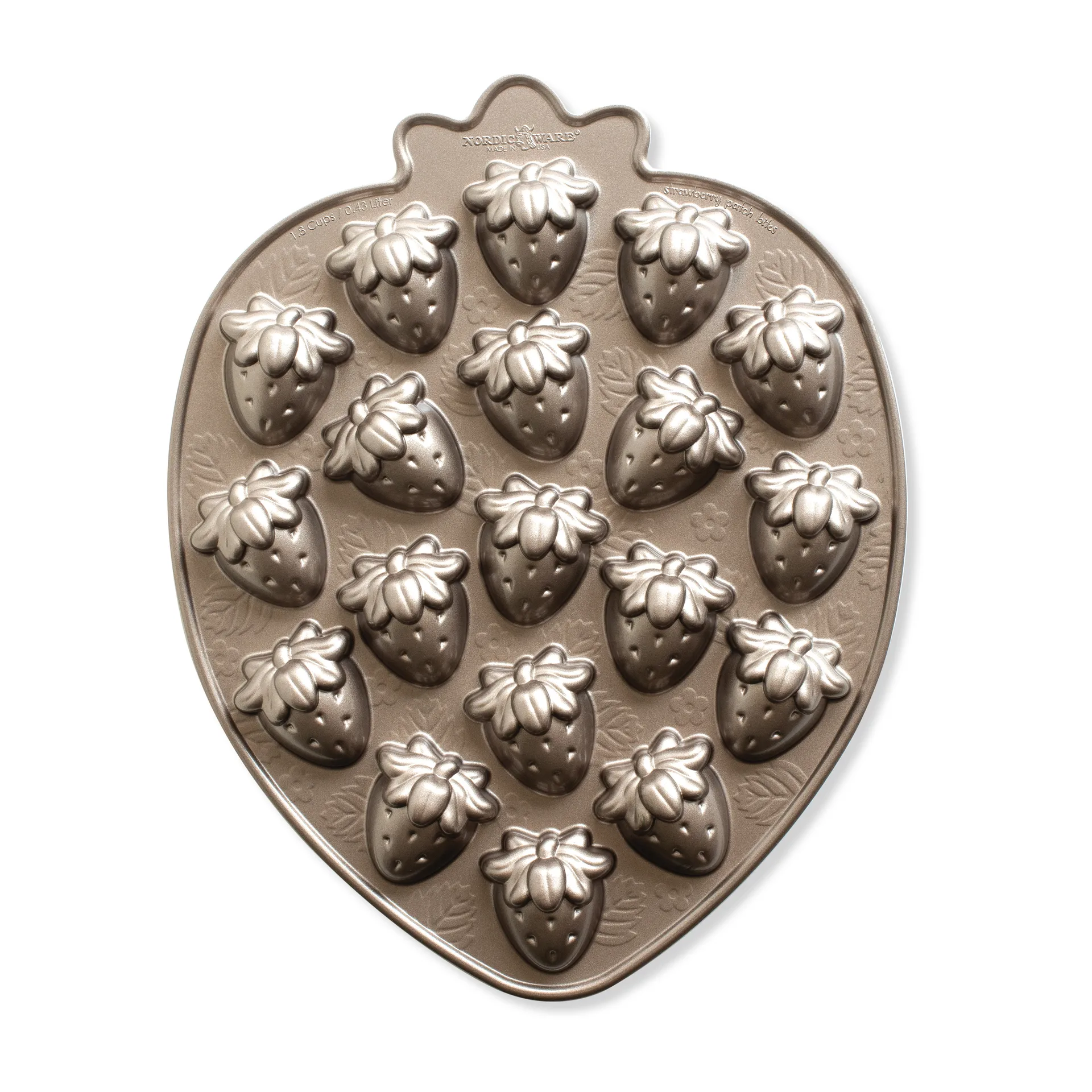 Nordic Ware strawberry bites bakform, 0,4 L Nordic Ware