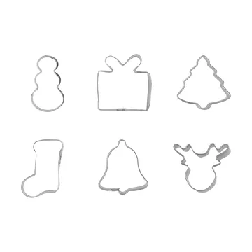 BAKE pepparkaksform - Jul, mini, 6 delar - Nordwik