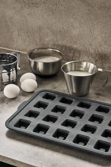 BAKE silikonform med förstärkt ram - Kvadrat, 20st - Nordwik