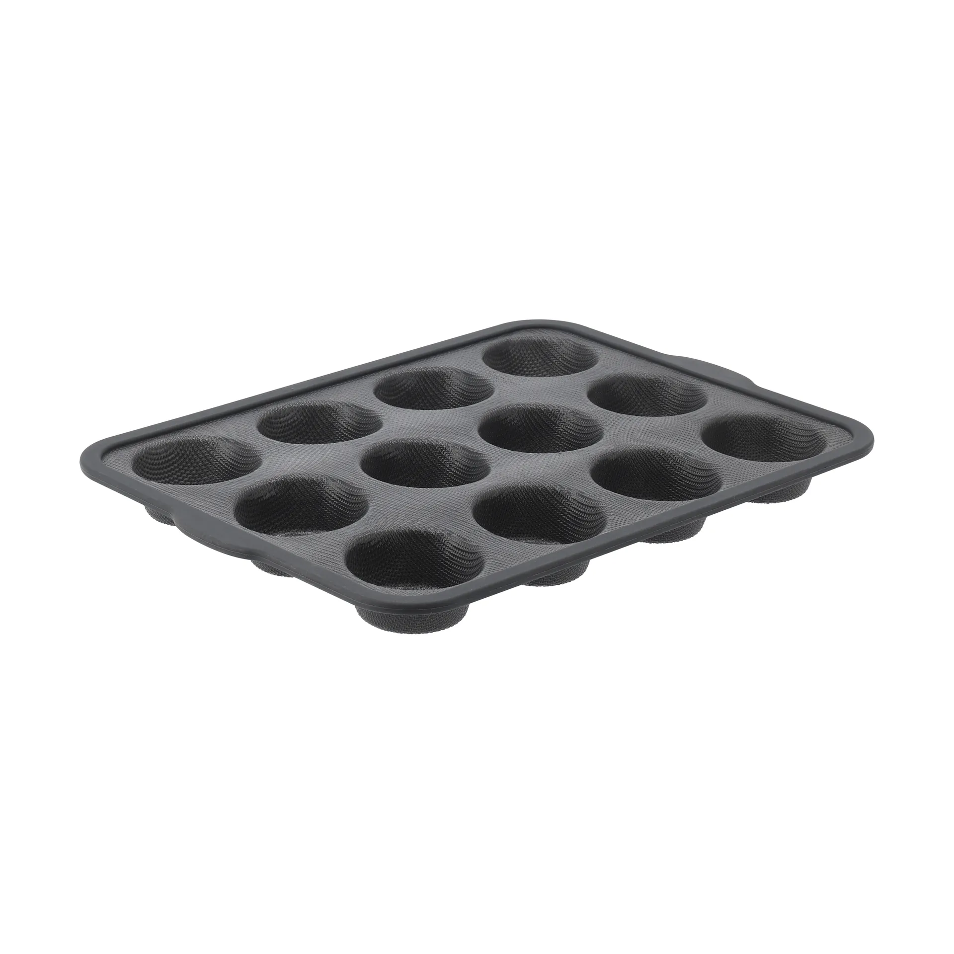 BAKE silikonform med förstärkt ram, Muffins, 12st Nordwik