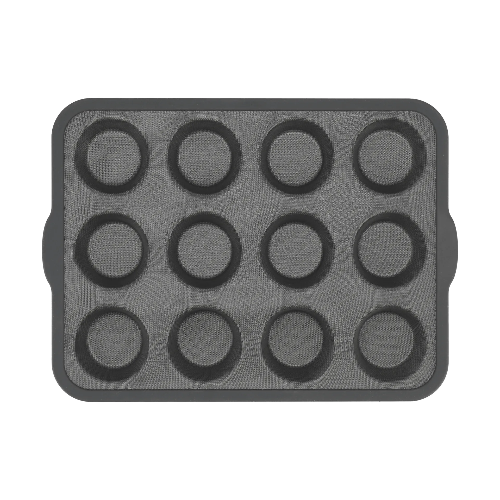 BAKE silikonform med förstärkt ram, Muffins, 12st Nordwik