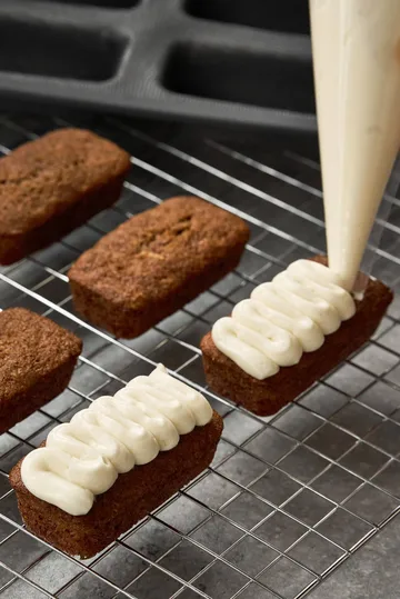 BAKE silikonform med förstärkt ram - Rektangulär, 6st, 26,2x22,1 cm - Nordwik