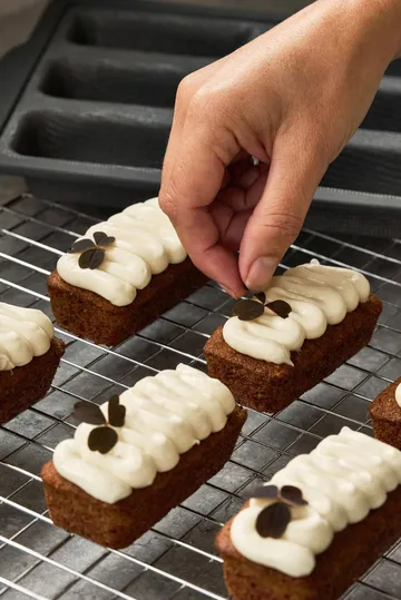 BAKE silikonform med förstärkt ram - Rektangulär, 6st, 26,2x22,1 cm - Nordwik