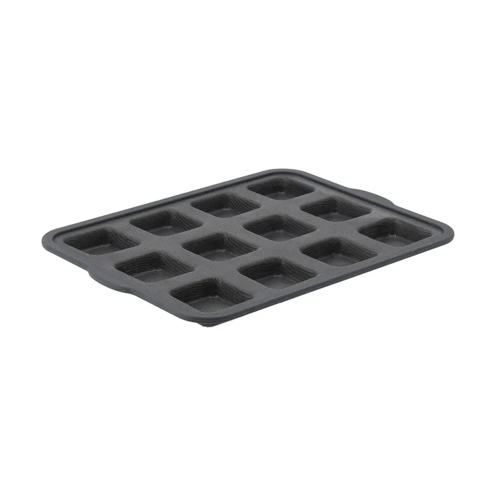 BAKE silikonform med förstärkt ram - Rektangulär, 6st, 36x26 cm - Nordwik