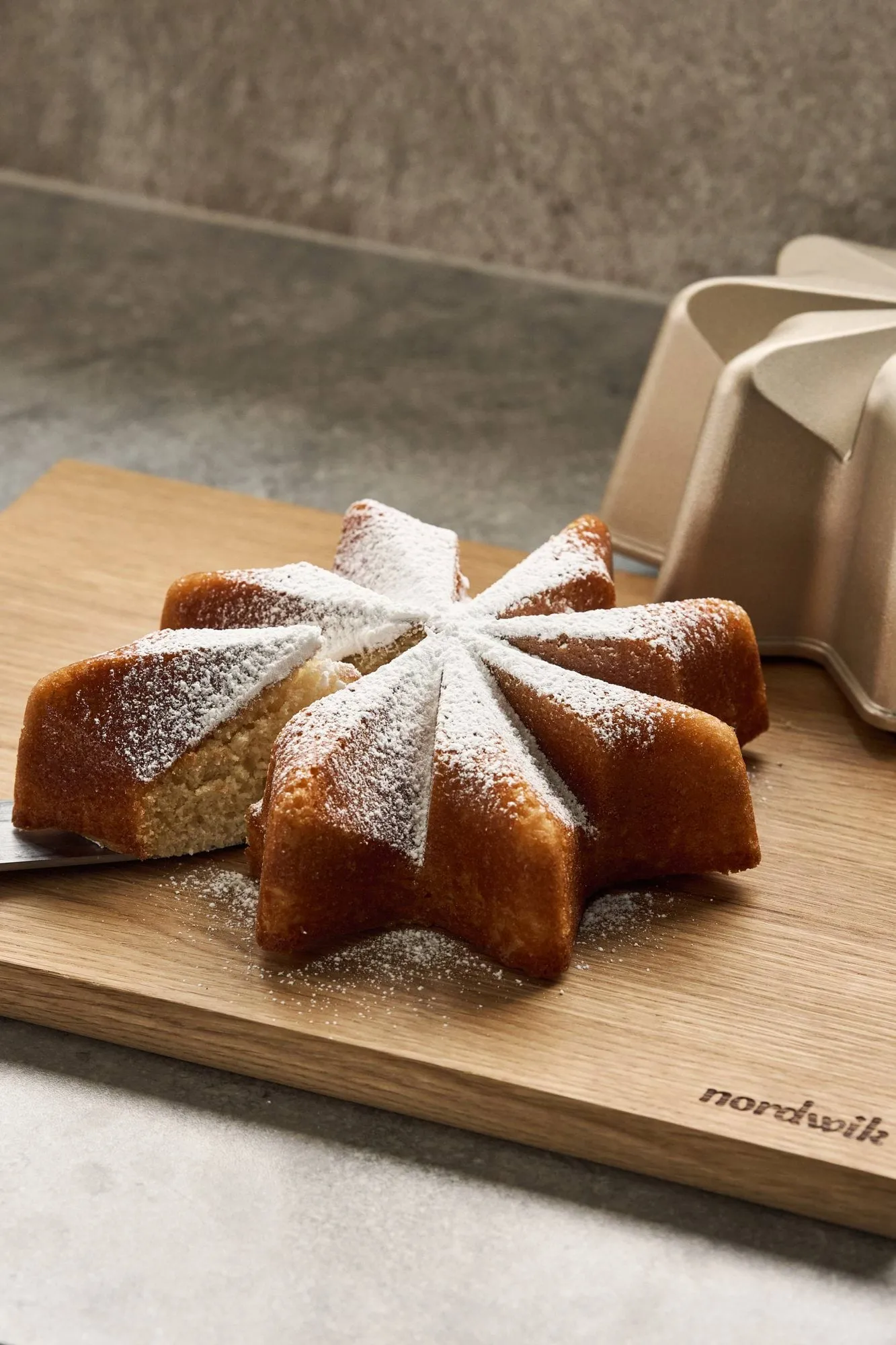 BAKE sockerkaksform, Aster, nonstick Nordwik