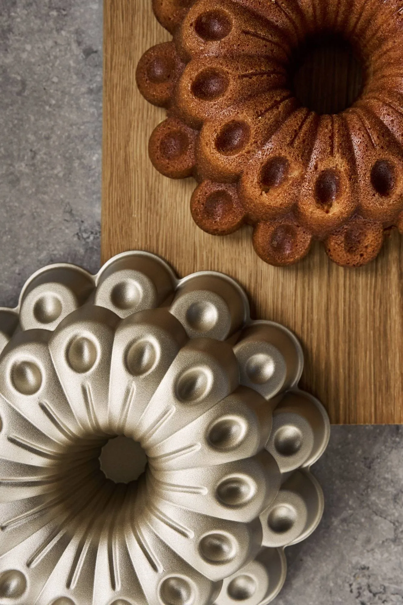 BAKE sockerkaksform, Marigold, nonstick Nordwik