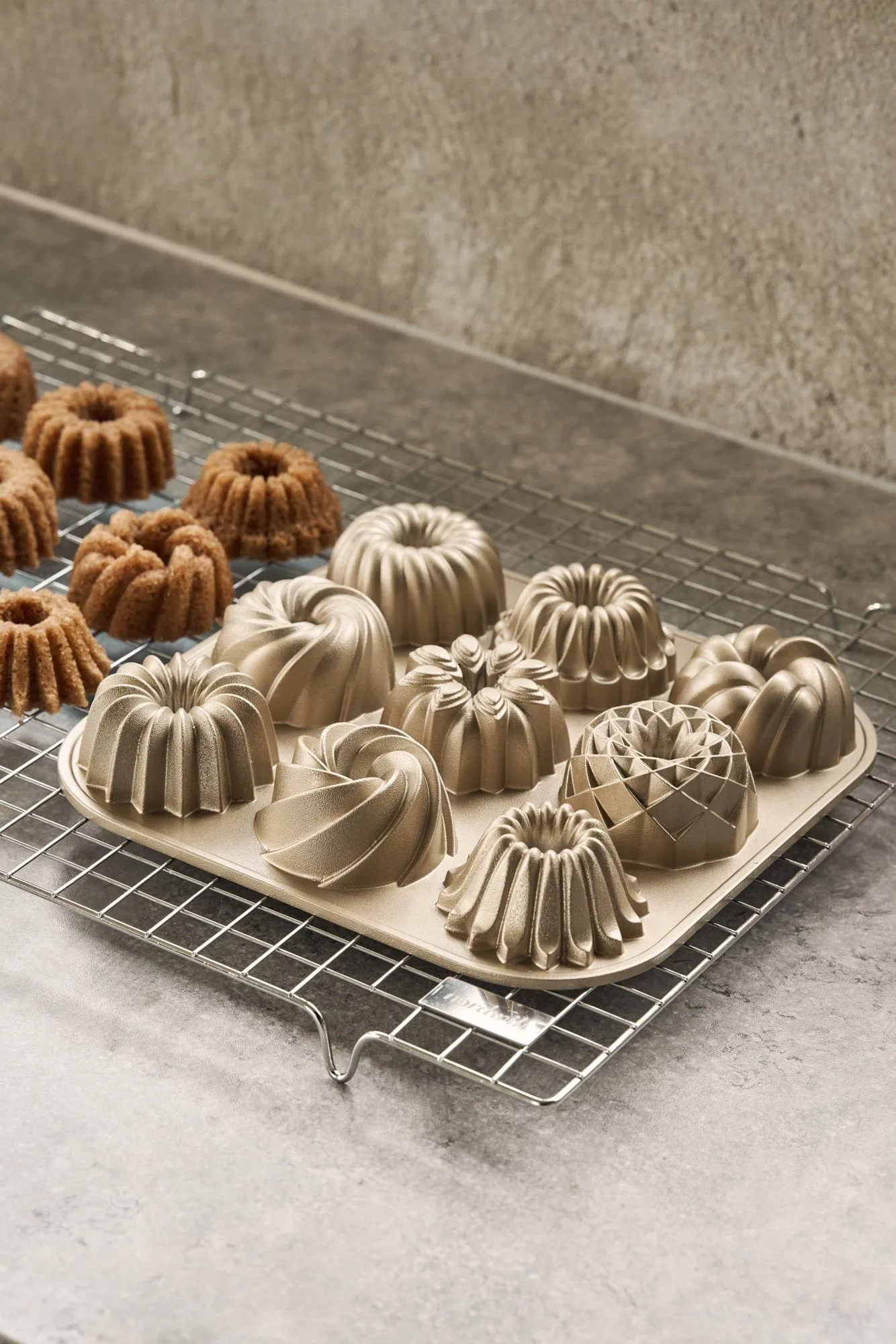 BAKE sockerkaksform, Rosette, nonstick Nordwik