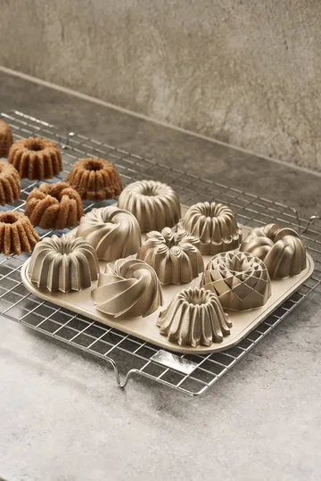 BAKE sockerkaksform - Rosette, nonstick - Nordwik