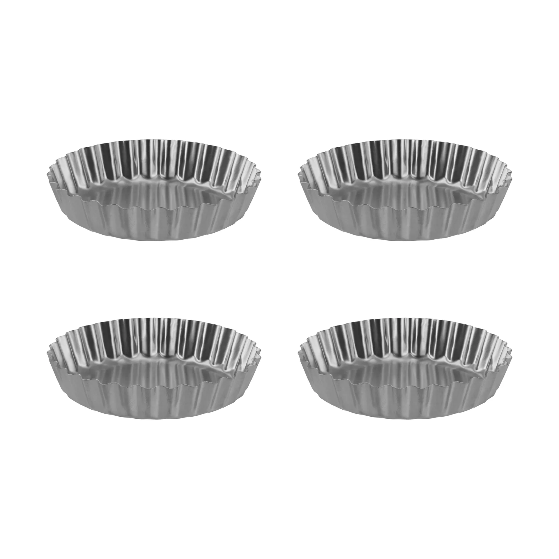 BAKE tartlettform, Rostfritt stål, 4st Nordwik