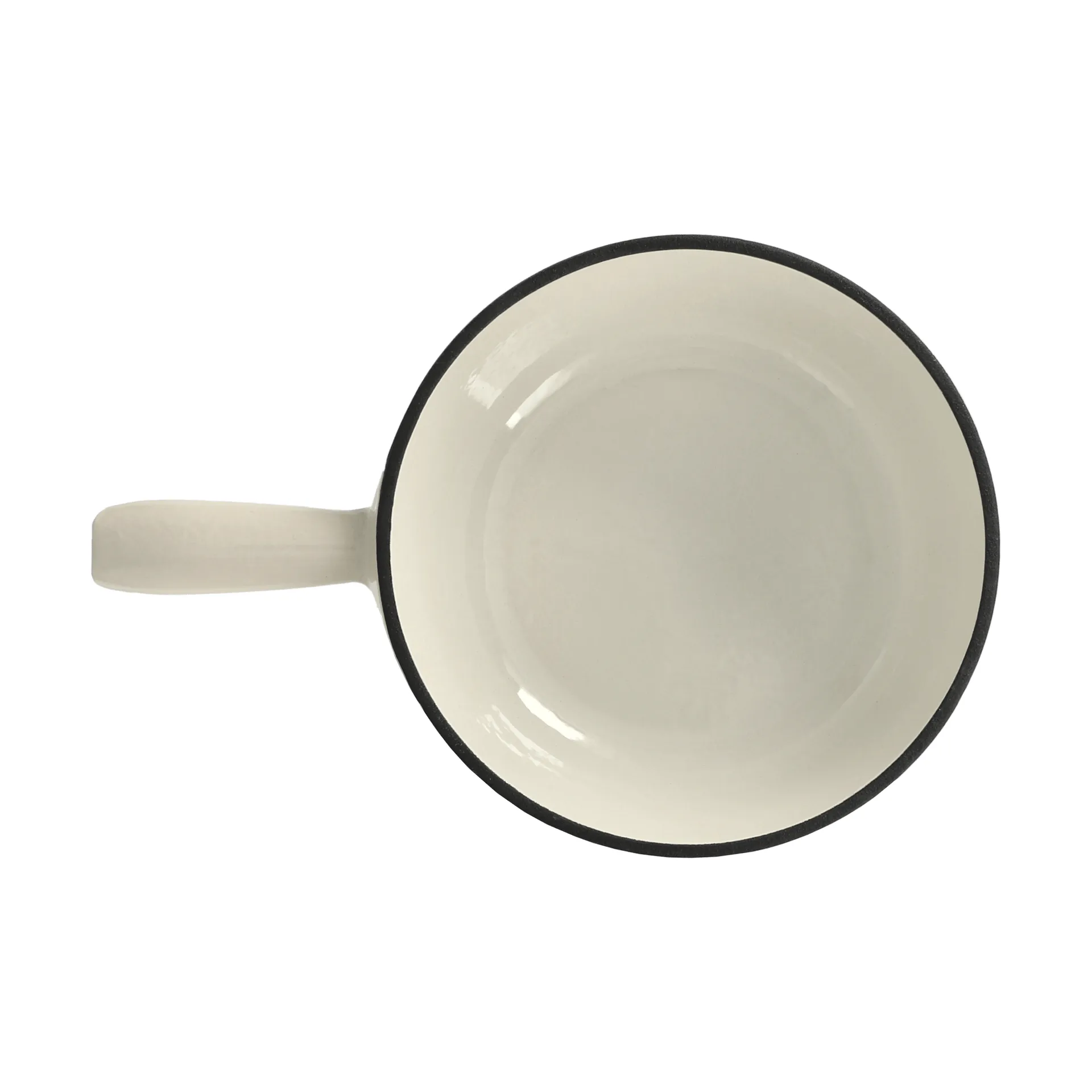 Fonduegryta emaljerad, Creme, 1,8 L Nordwik