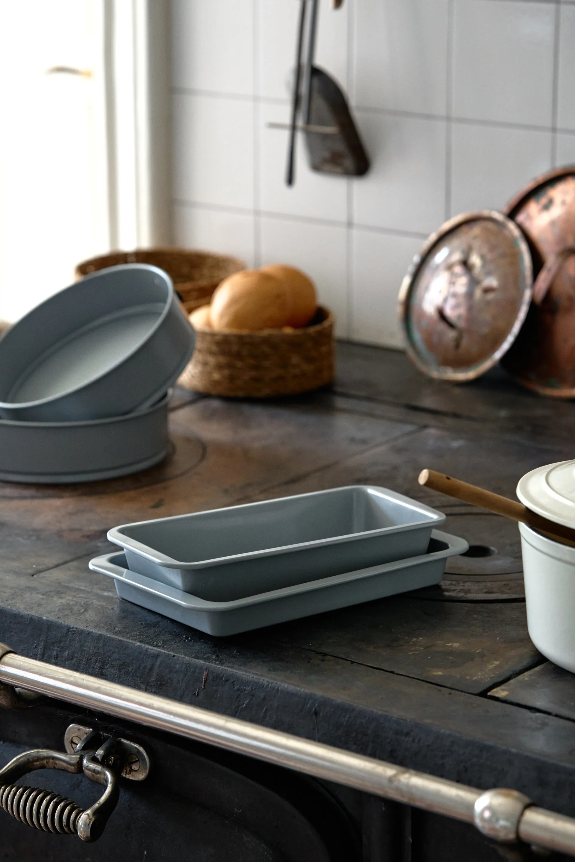 Nordwik brödform keramisk non-stick silver, 30x15 cm Nordwik