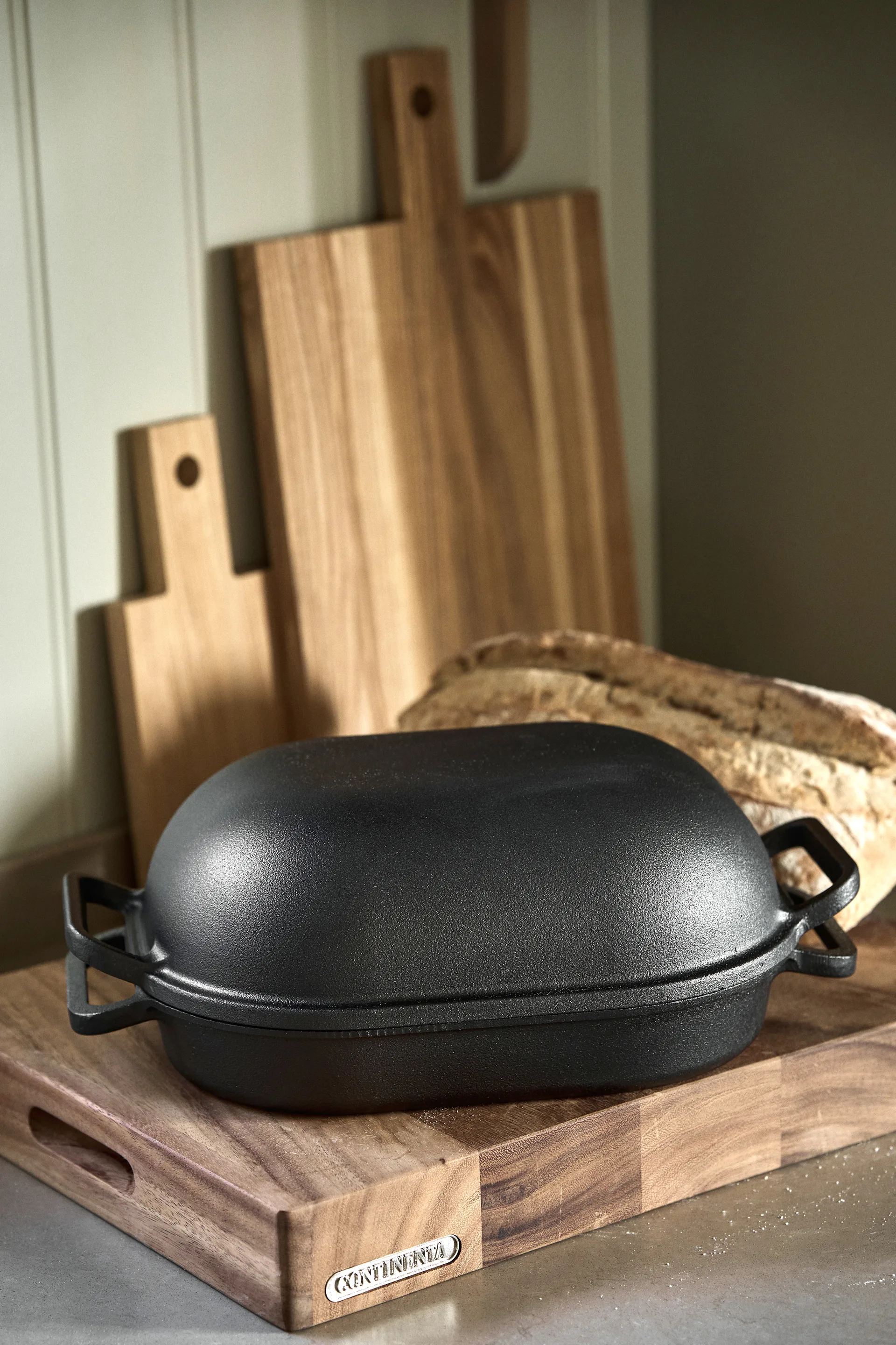Nordwik brödform levain XL 39x26 cm, Svart Nordwik