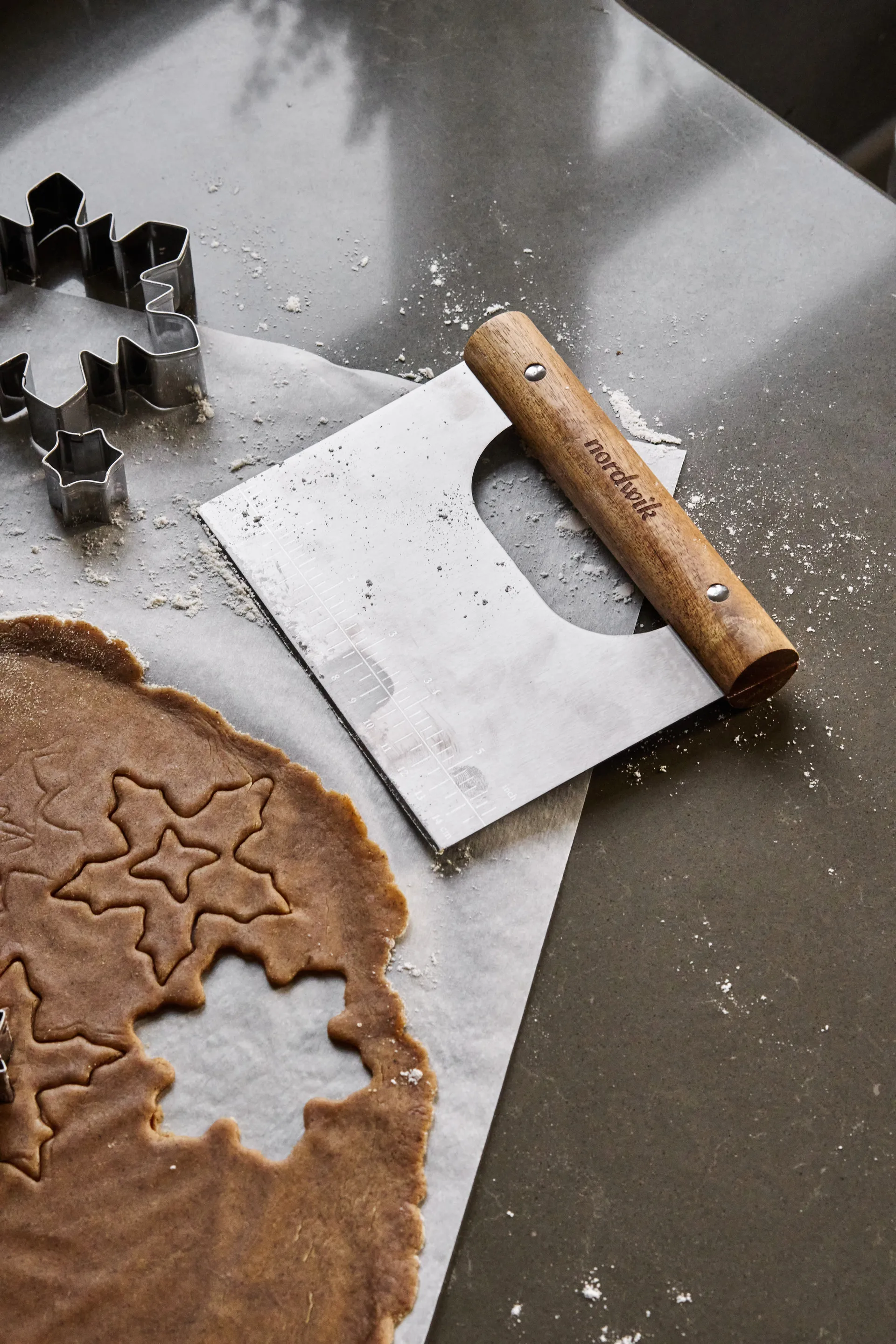 Nordwik degskrapa 15 cm, Akacia Nordwik