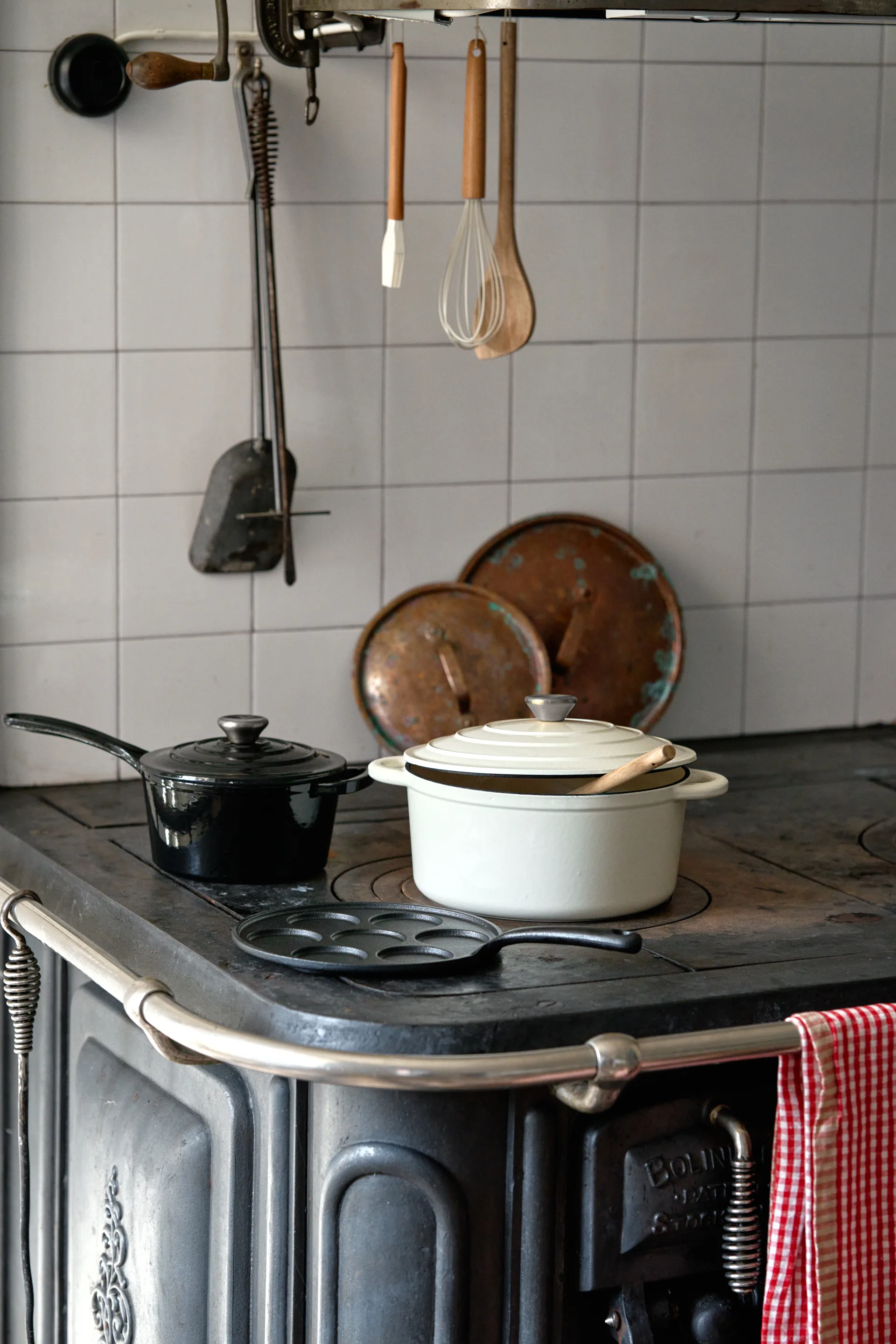 Nordwik gjutjärnsgryta rund 5 l, Creme Nordwik