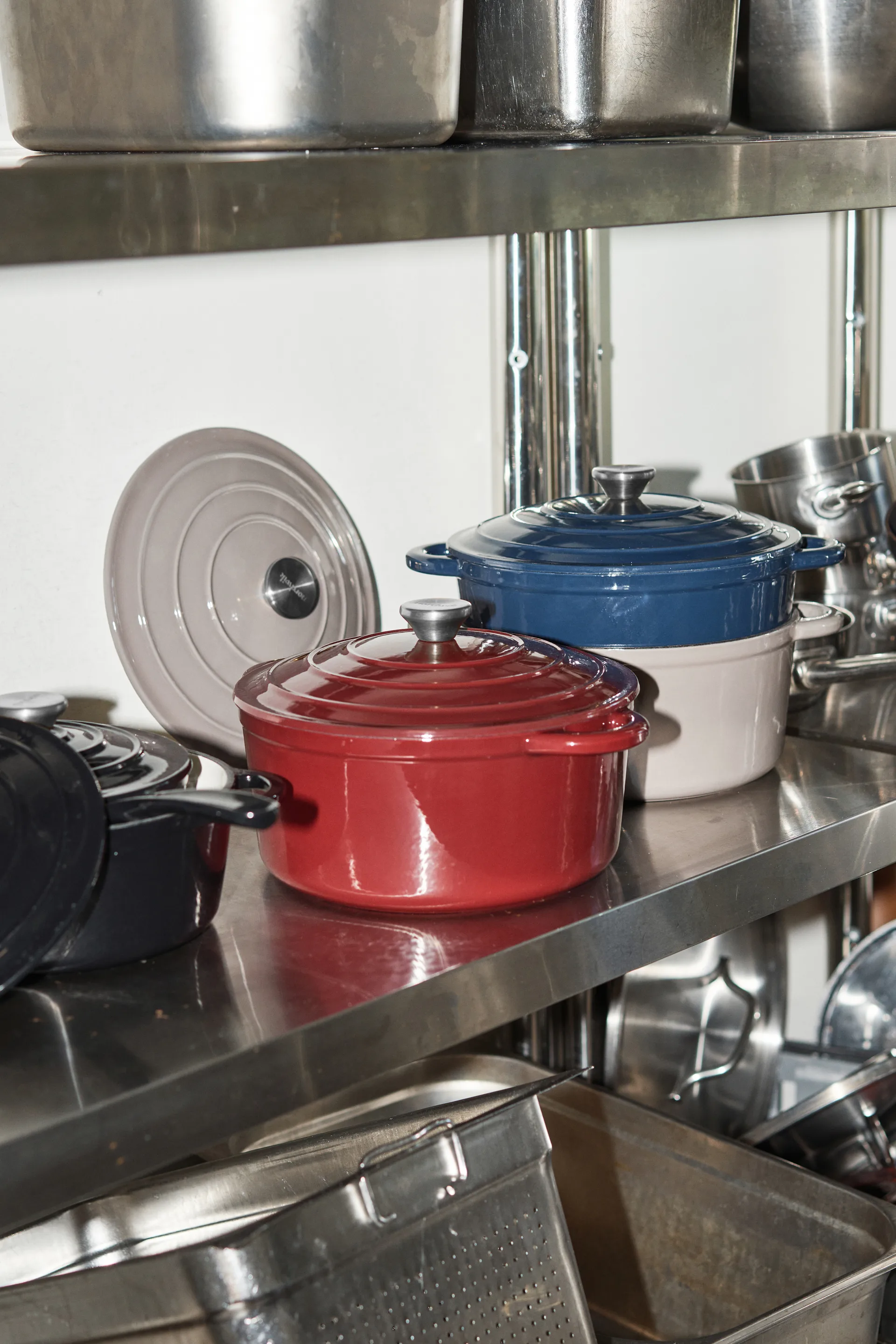 Nordwik gjutjärnsgryta rund 5 l, Mörkblå Nordwik