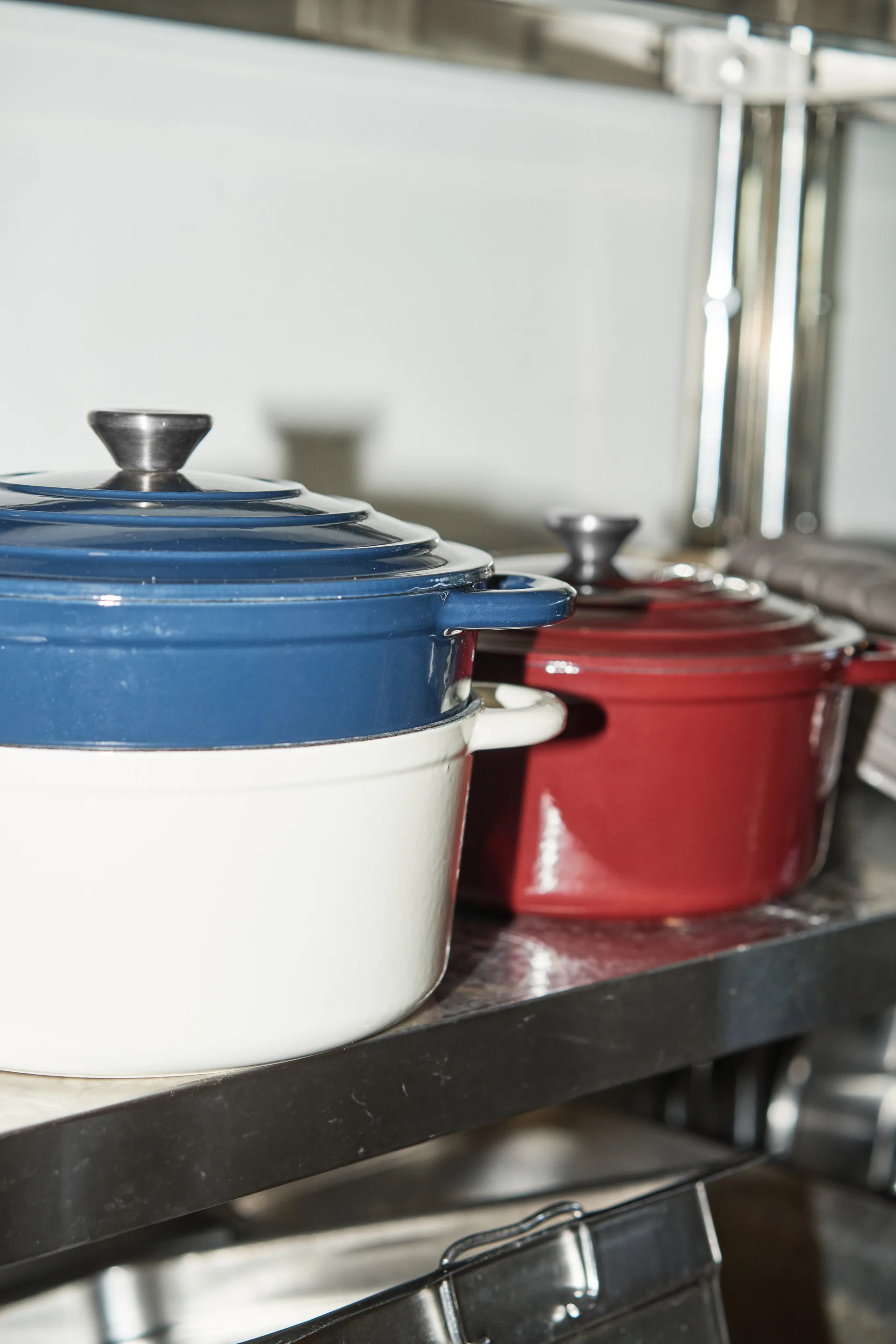 Nordwik gjutjärnsgryta rund 5 l, Mörkblå Nordwik