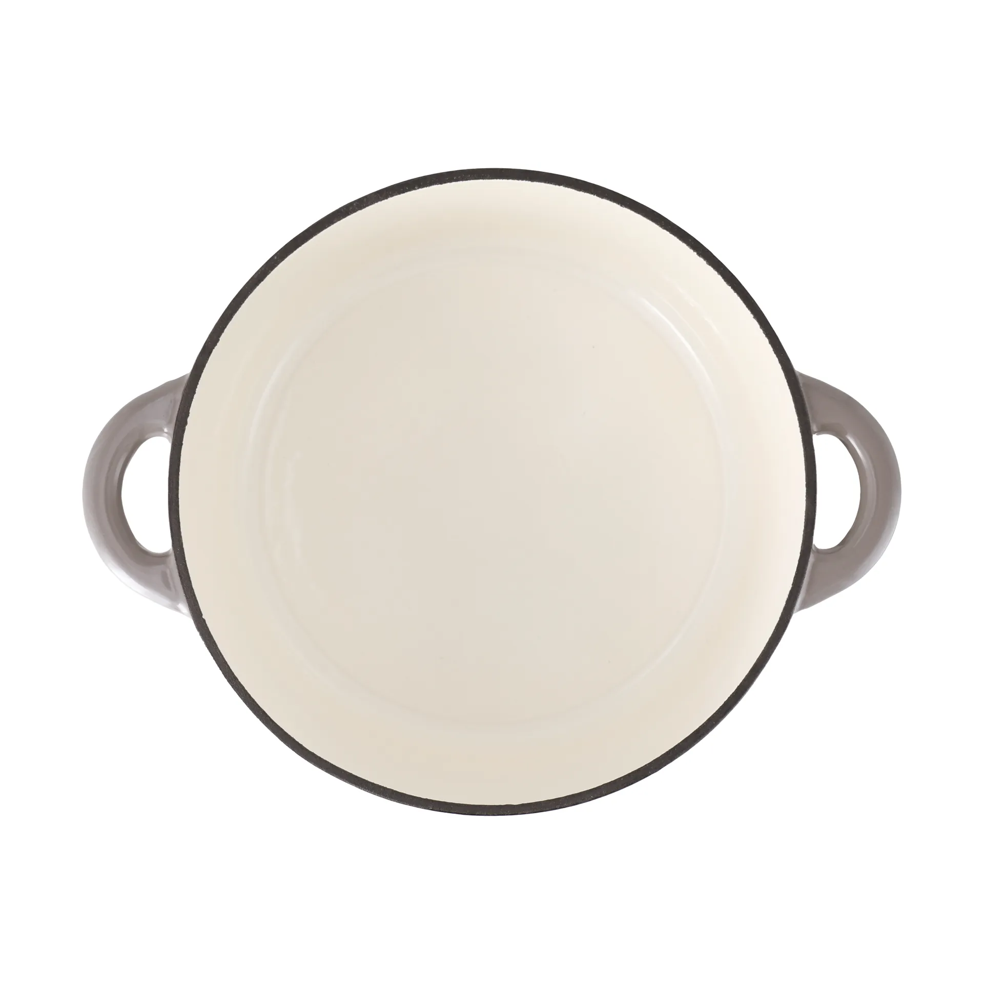 Nordwik gjutjärnsgryta rund 5 l, Taupe Nordwik