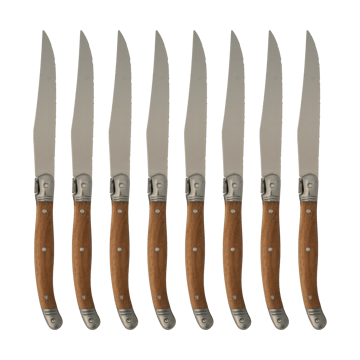 Nordwik Nordwik grillkniv 8-pack Rostfritt stål-trä