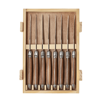 Nordwik grillkniv 8-pack - Rostfritt stål-trä - Nordwik