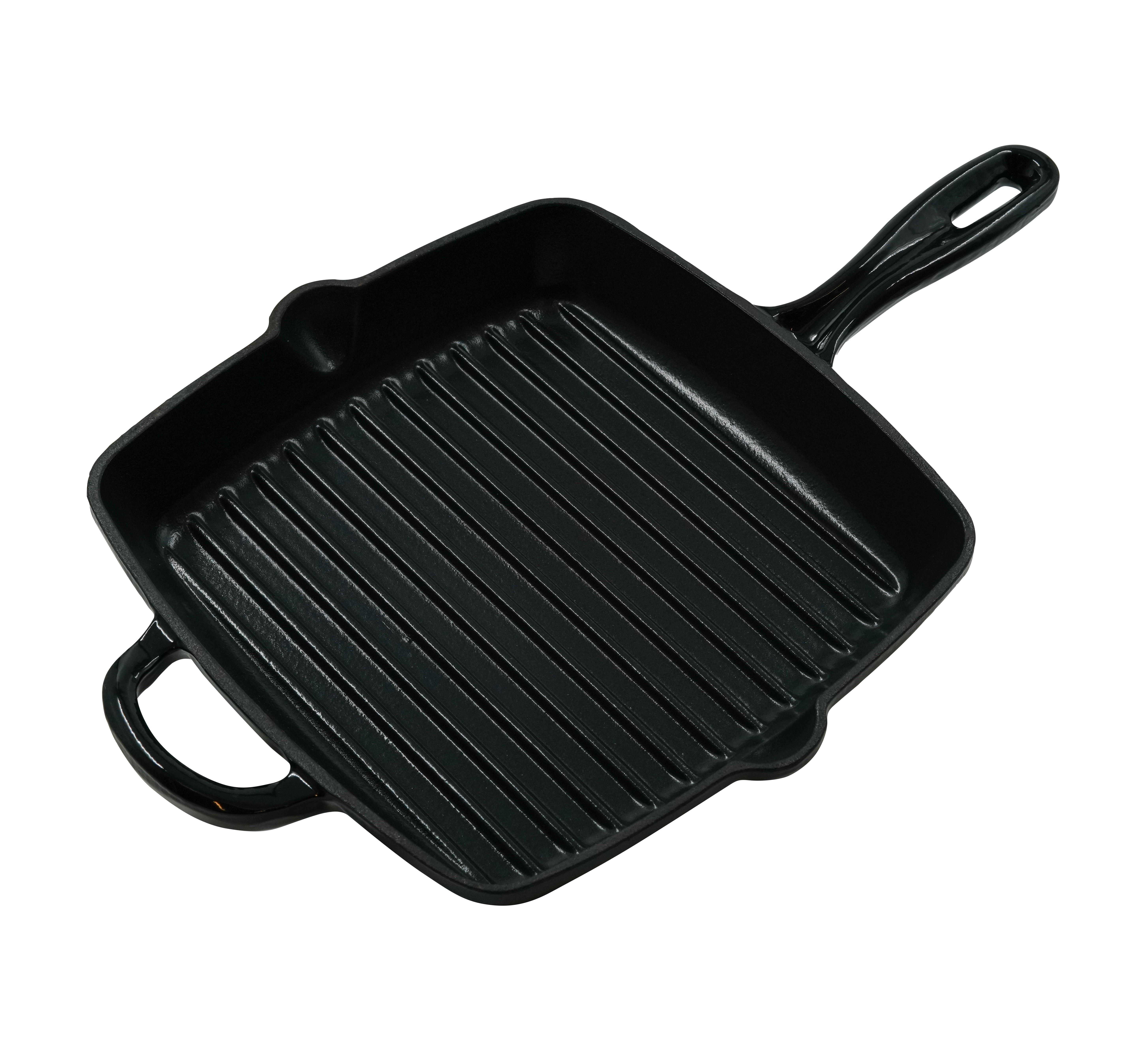 Nordwik grillpanna 25x25 cm, Gjutjärn-svart