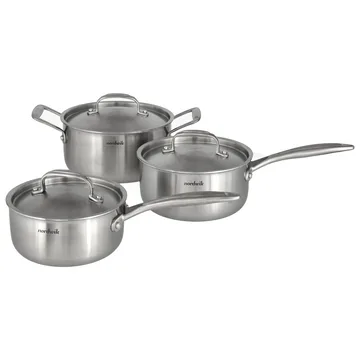 Nordwik grytset 3-ply 3 delar - 1,5 l, 2 l, 3 l - Nordwik