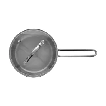 Nordwik kastrull med glaslock 1,9 L - Rostfritt stål - Nordwik