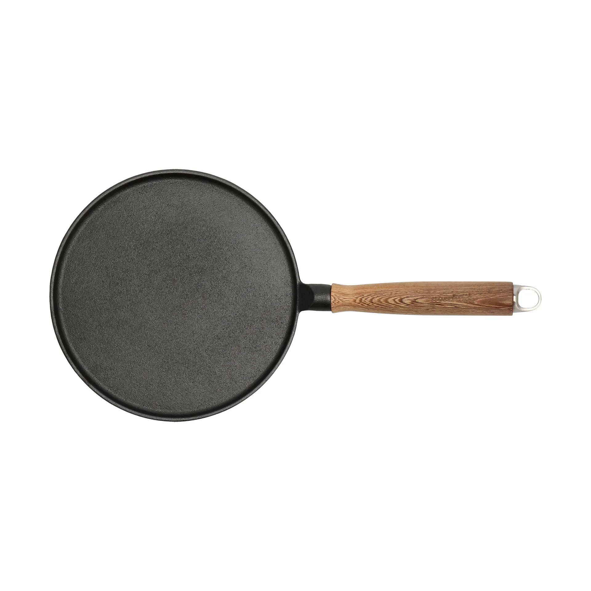 Nordwik pannkakspanna gjutjärn med trähandtag, 23 cm Nordwik