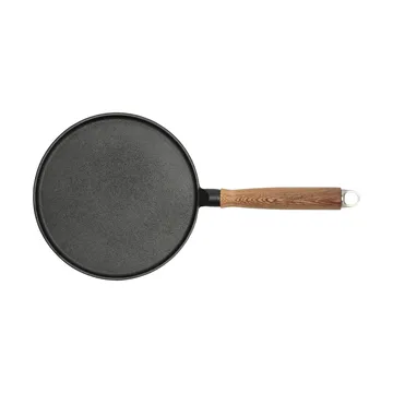 Nordwik pannkakspanna gjutjärn med trähandtag - 23 cm - Nordwik