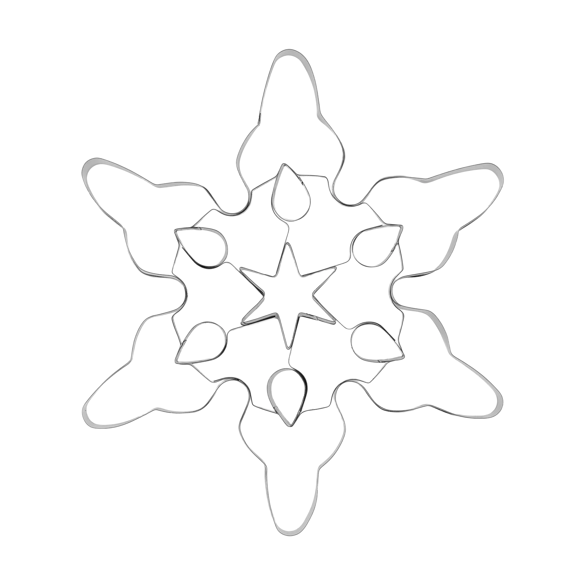 Nordwik pepparkaksform snöflinga, Mellan Nordwik
