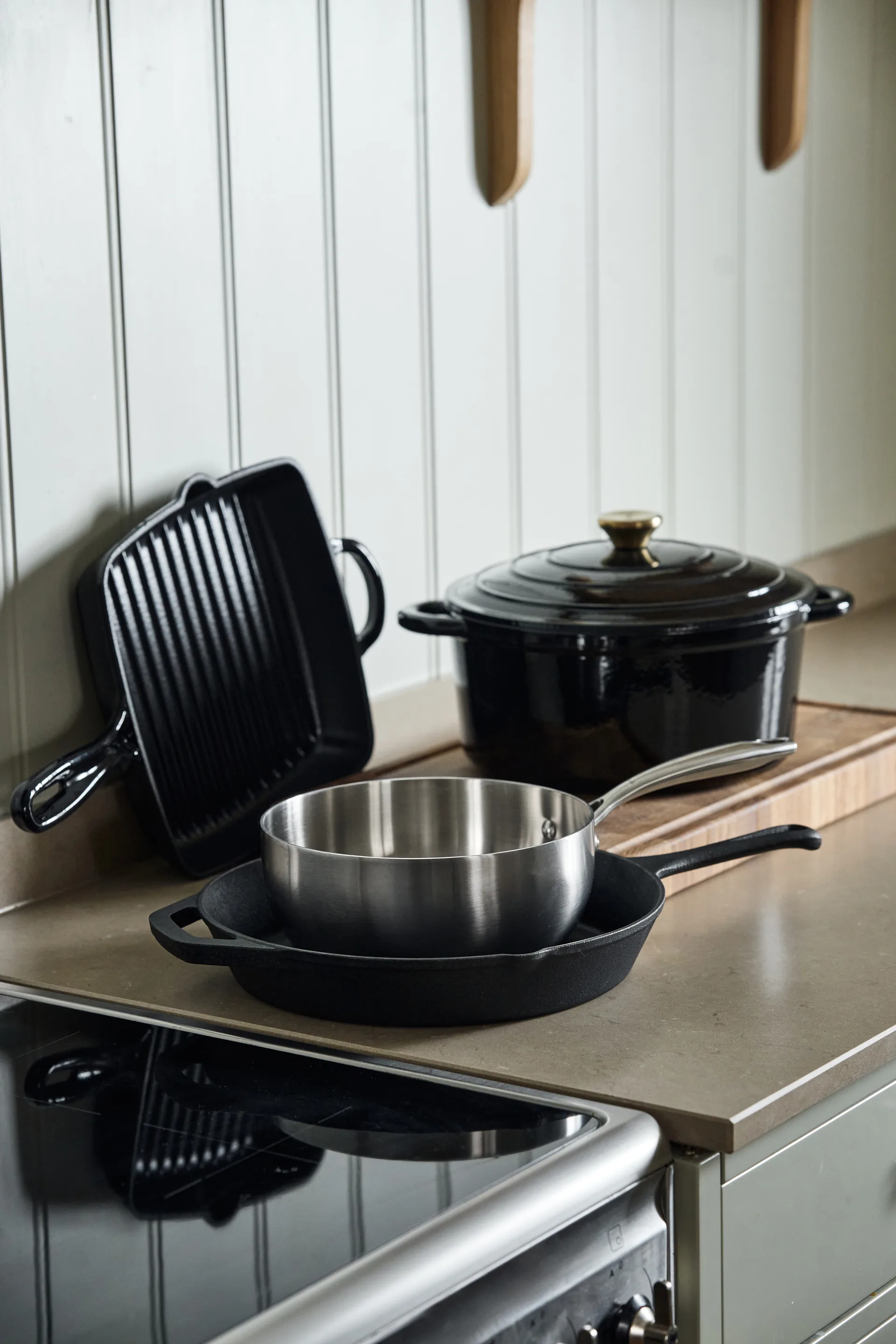 Nordwik sauteuse 3-ply rostfritt stål, 20 cm Nordwik