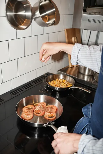 Nordwik stekpanneset 3-ply 2 delar - Rostfritt stål - undefined - Nordwik