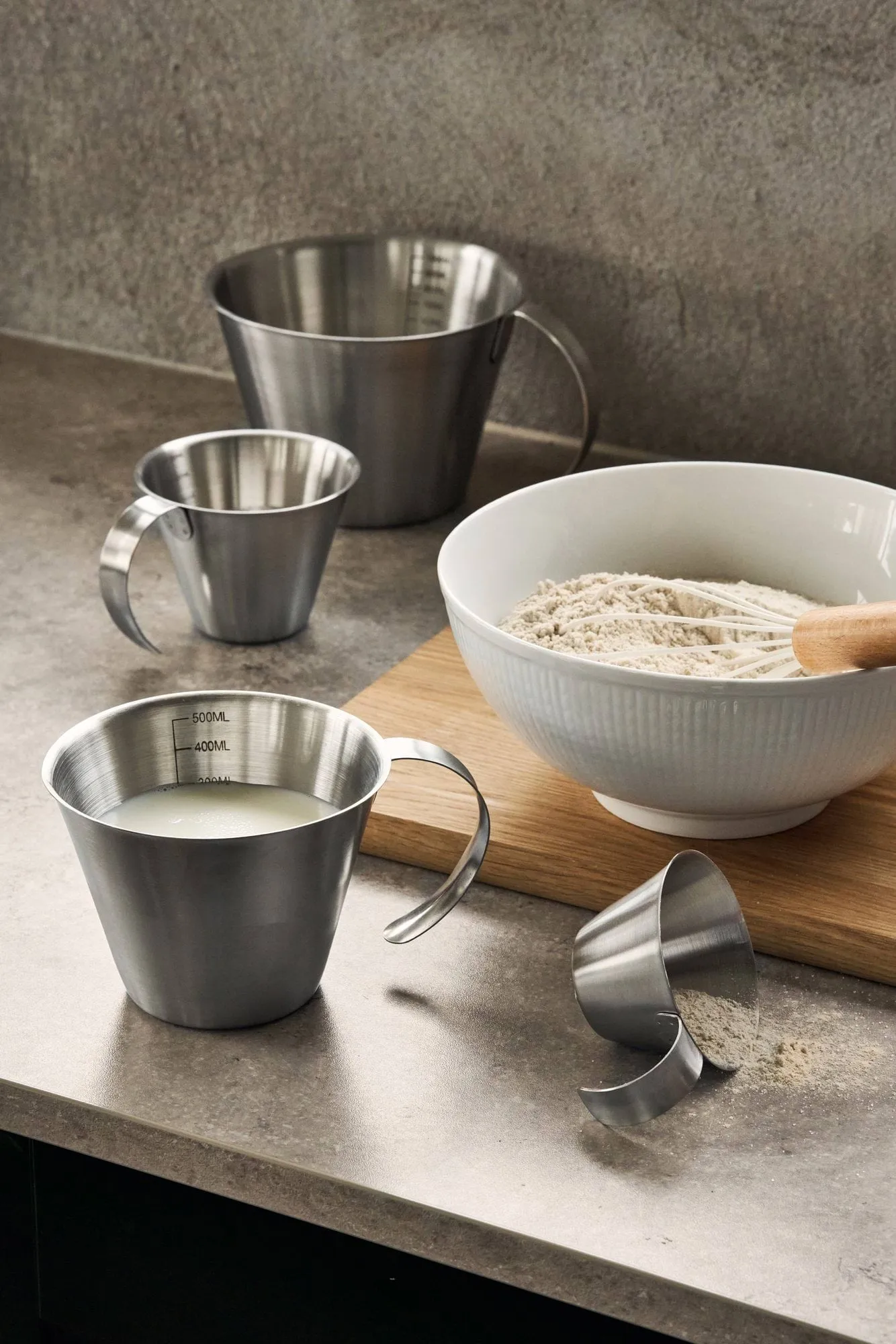 PREP måttkanna, Rostfritt stål, 0,1 L Nordwik