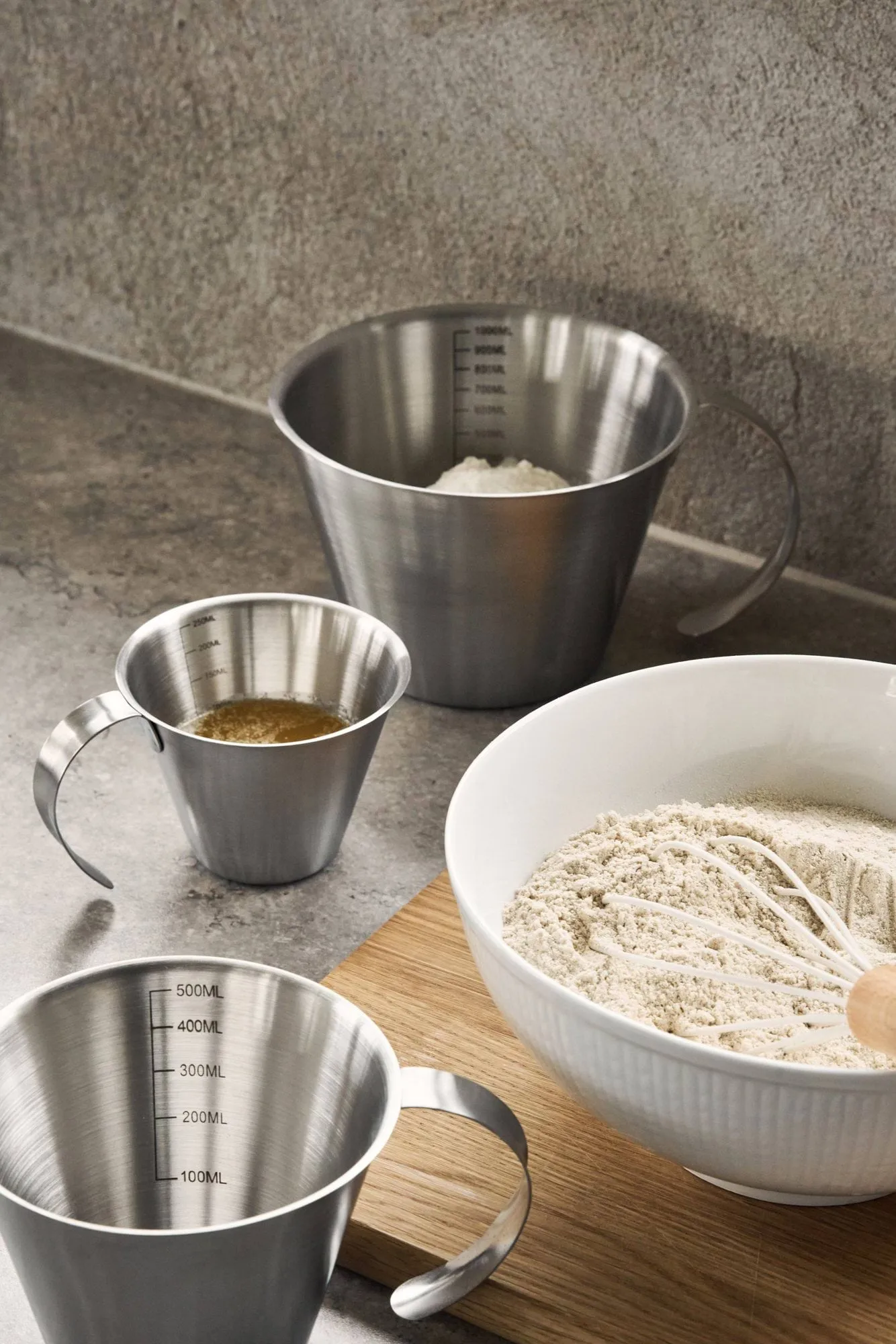 PREP måttkanna, Rostfritt stål, 0,25 L Nordwik