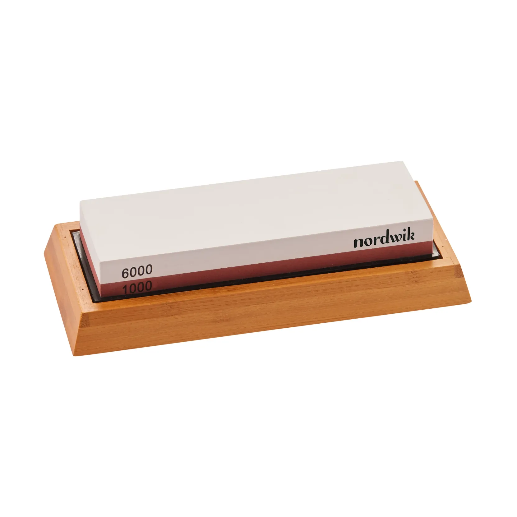 Nordwik Våtslipsten med ställning, 1000/6000 grit