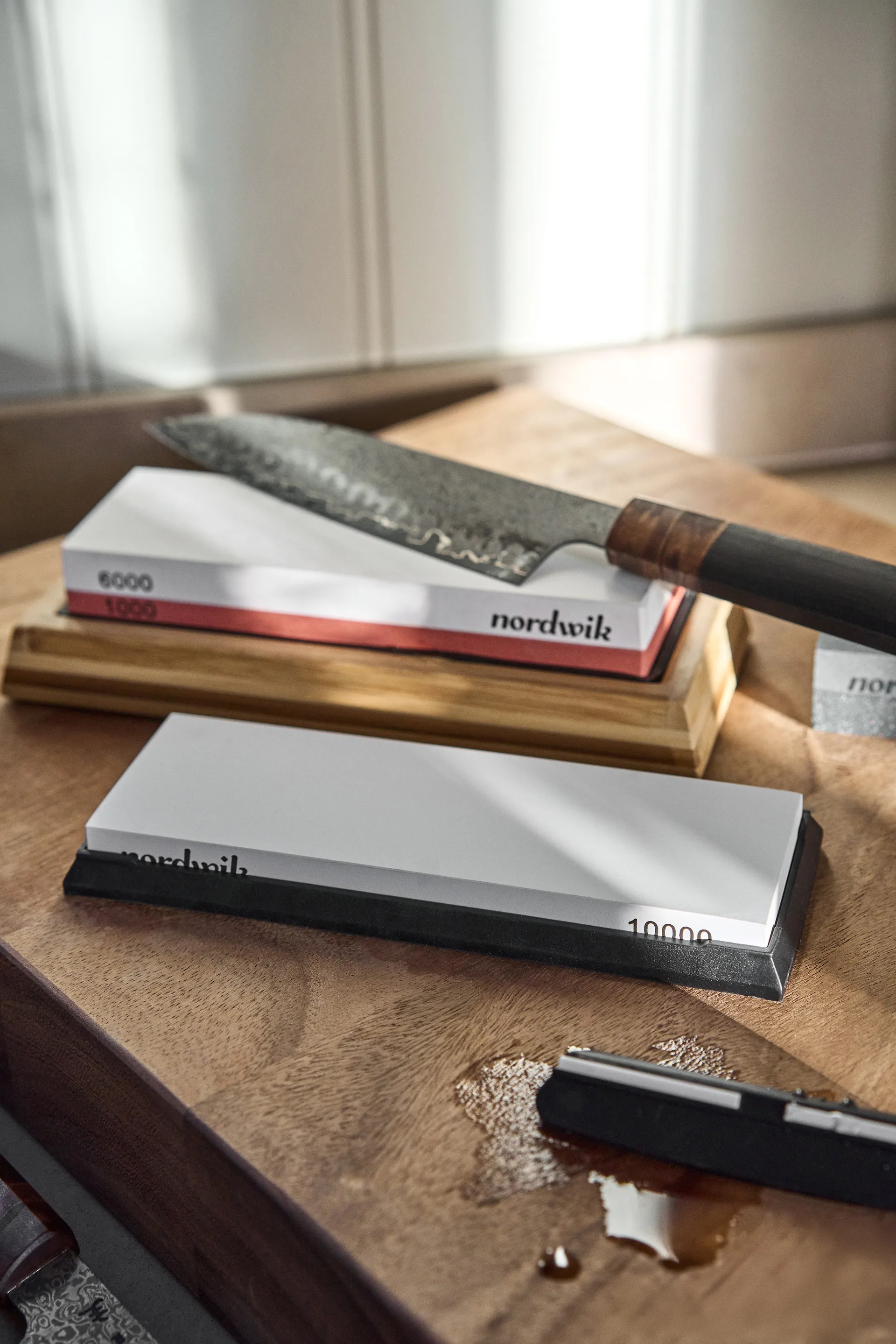 Våtslipsten polering, 10 000 grit Nordwik