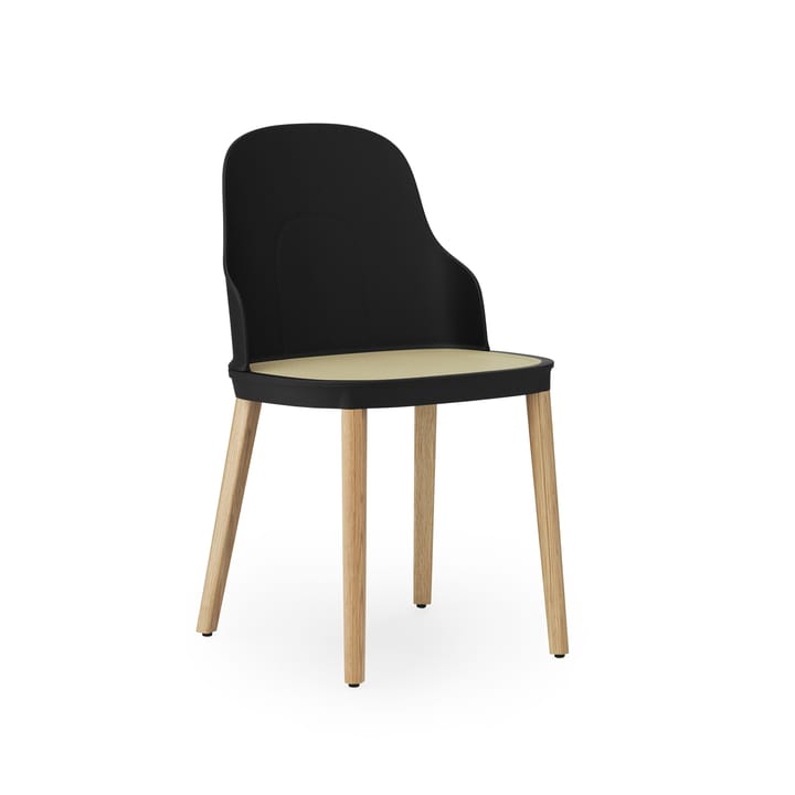 Allez molded wicker stol - Svart-ek - Normann Copenhagen