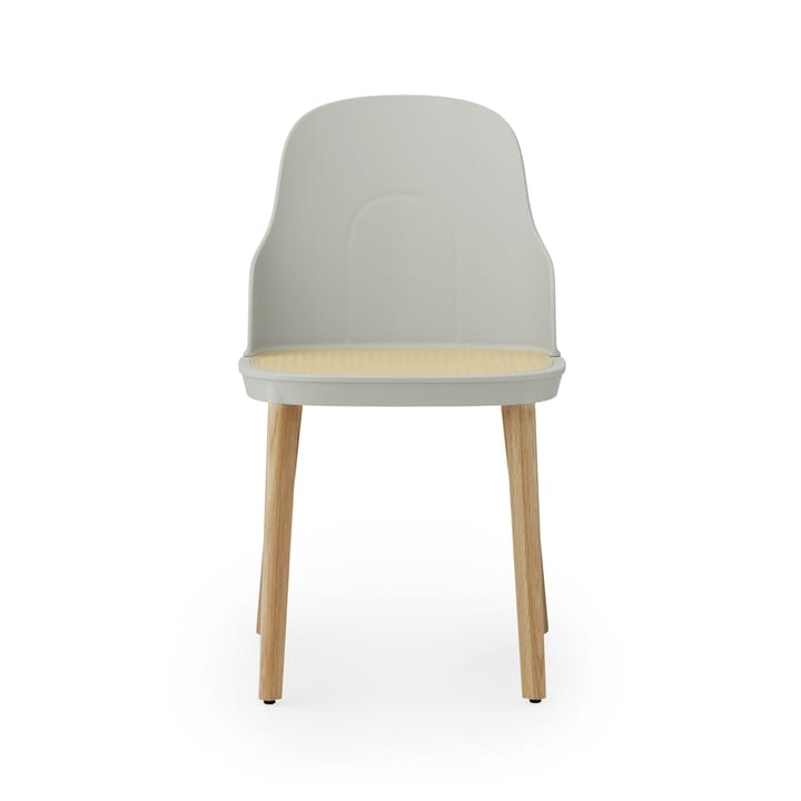 Allez molded wicker stol, Warm Grey-ek Normann Copenhagen