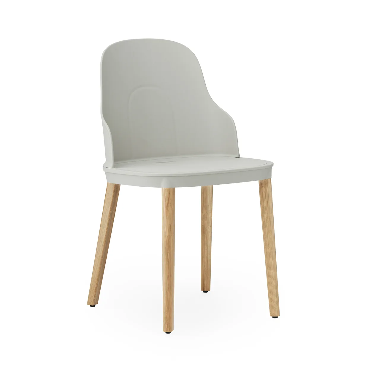 Normann Copenhagen Allez stol med ekben Warm Grey-ek
