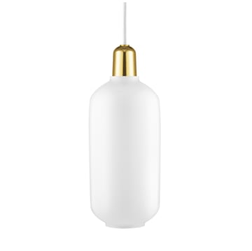 Normann Copenhagen Amp lampa stor Vit-mässing