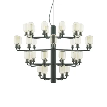 Normann Copenhagen Amp ljuskrona green/gold large