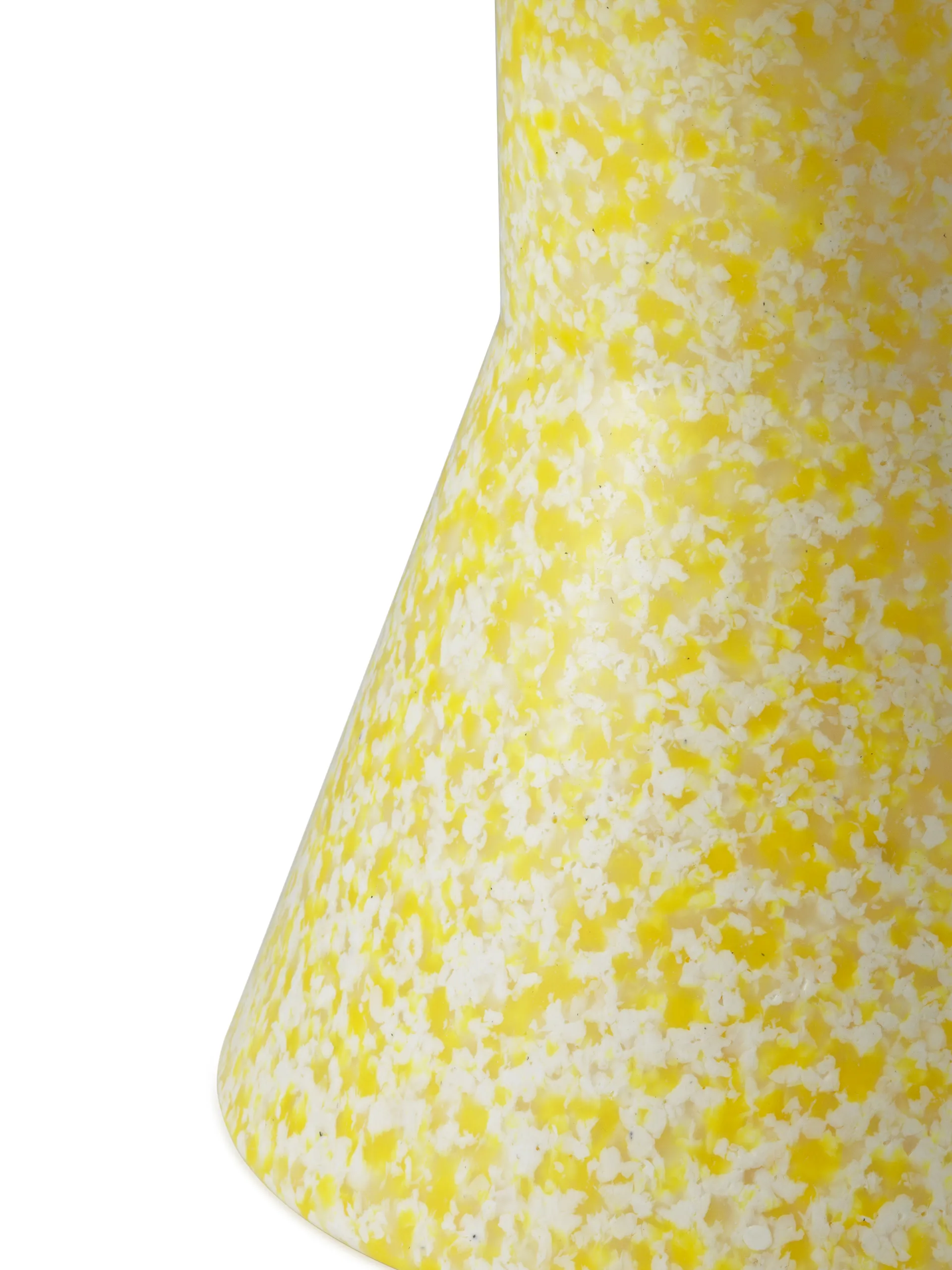 Bit Cone rund pall, Gul, Ø36x42 cm Normann Copenhagen